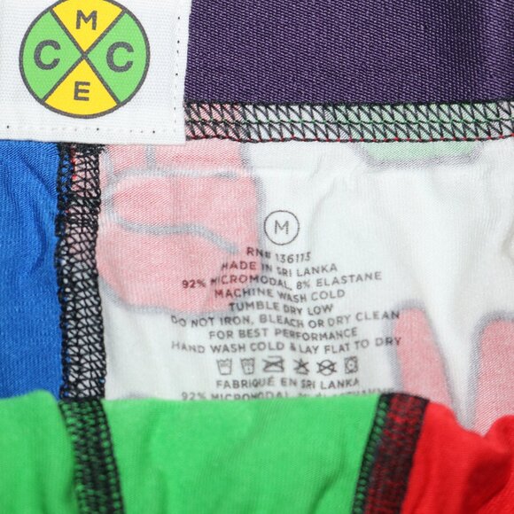 MeUndies colorful peace out men's boxer briefs size medium - Picture 3 of 4